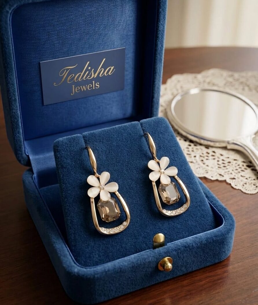 earrings from Tedisha Jewels